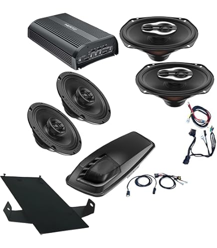 h*r様 Hideki Amazon.com: Hertz HSP3 Plug and Play 4 Speaker Kit with Saddlebag