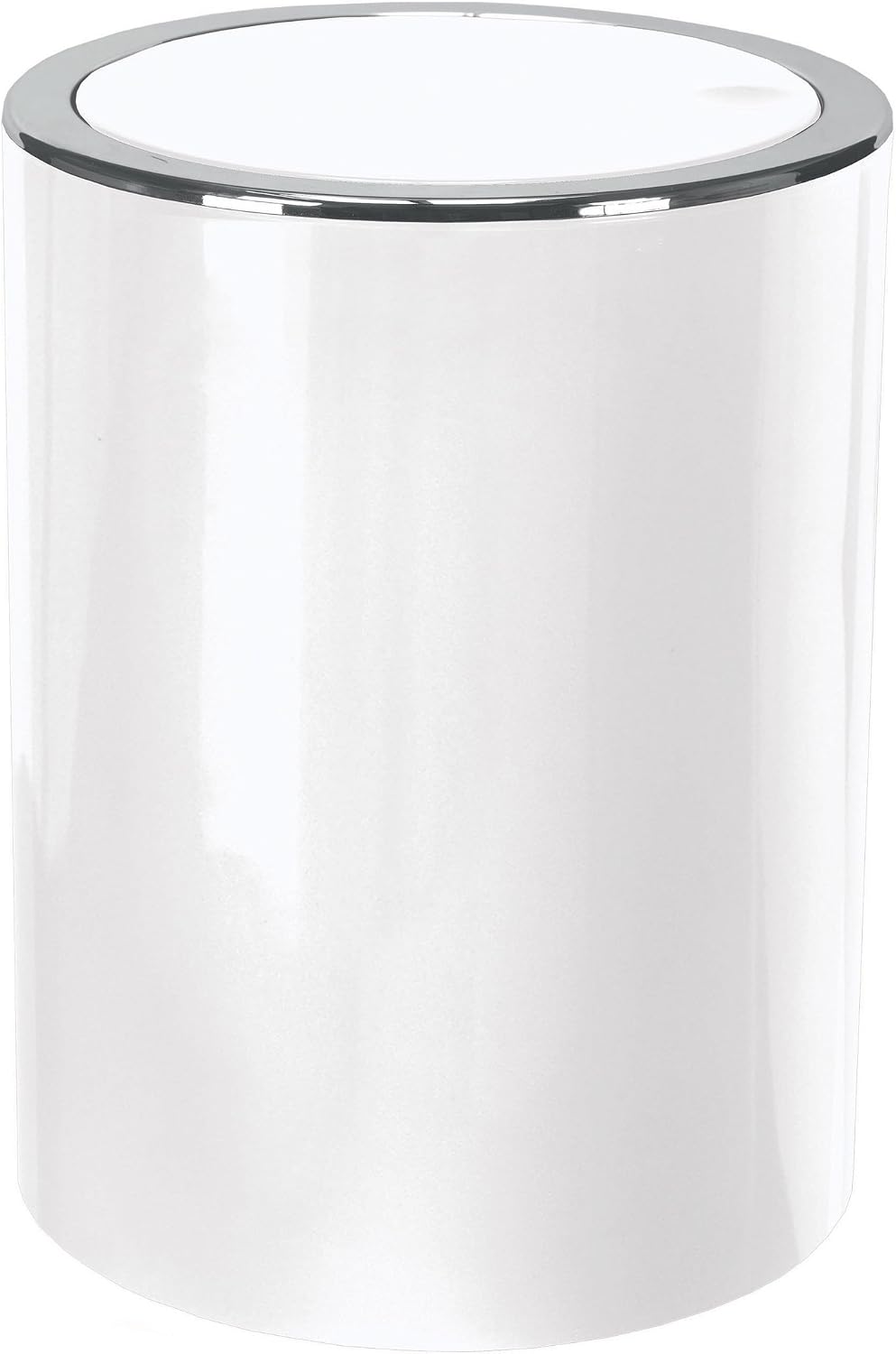 Kleine Wolke Swing Bin, AS Plastic, White, 19 x 24,5 cm, 19 x 24.5 cm