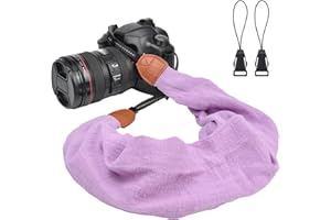 LIFEMATE Camera Strap for Photographers - Universal Crossbody Shoulder Neck Strap Scarf Camera Strap for All DSLR