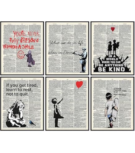 Tableau Banksy 'New York Waiting In Vain' – Toile Roulée Haute Définition (Art Urbain)