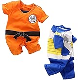 YFYBaby Baby Boys' 2 Pack Short Sleeve Romper Toddler Cartoon Onesie Outfits