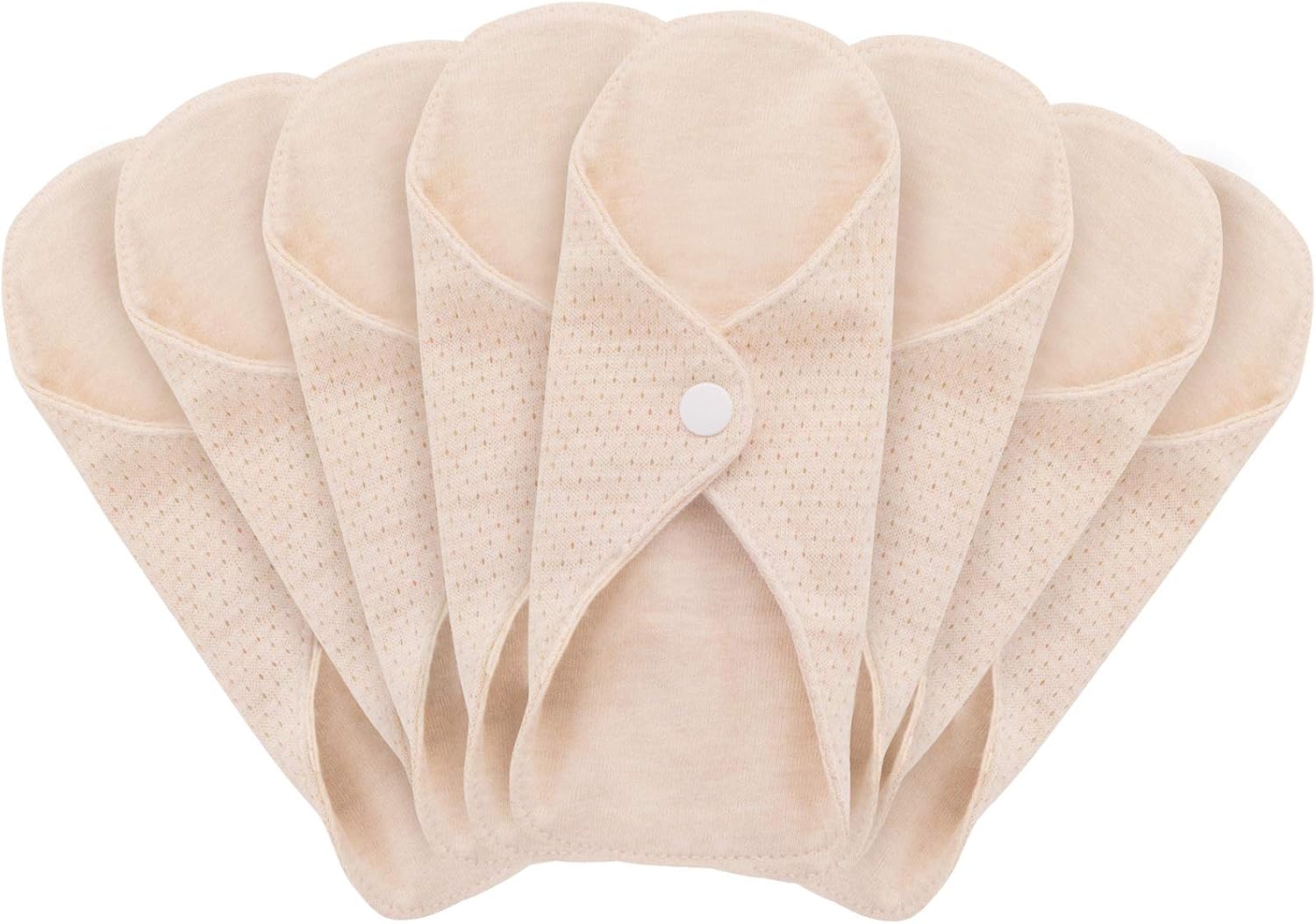 Washable Sanitary Pads Set, Reusable Sanitary Napkin, Menstrual Panty Pads for Girls/Women, Leak-Proof, Washable, Soft