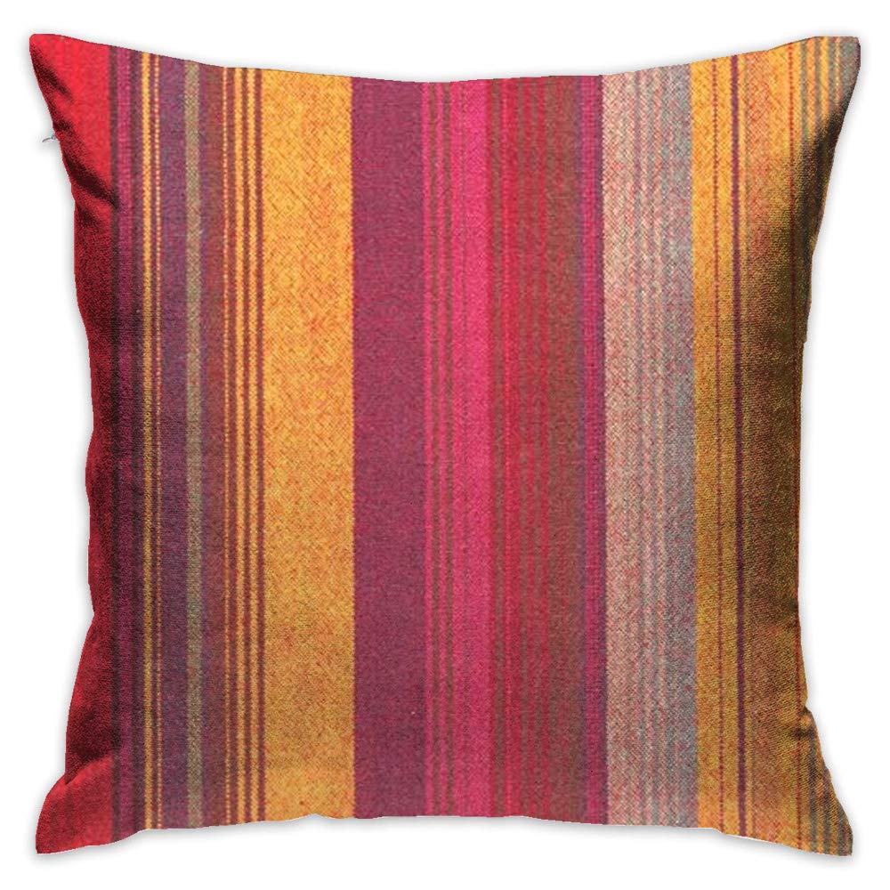 Amazon Com Throw Pillow Cover Tribal Stripe Vintage Red And