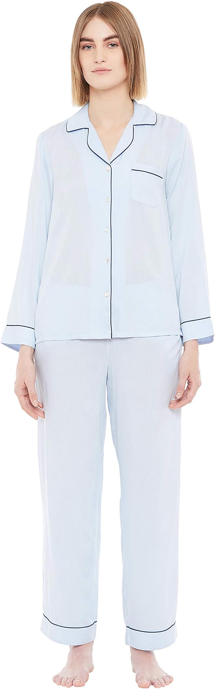 Indigo Paisley Sienna Womens Classic Sleep Set