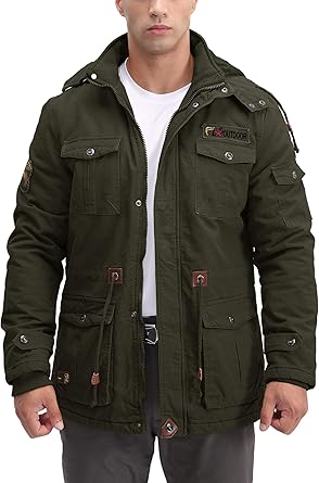 casual military jacket