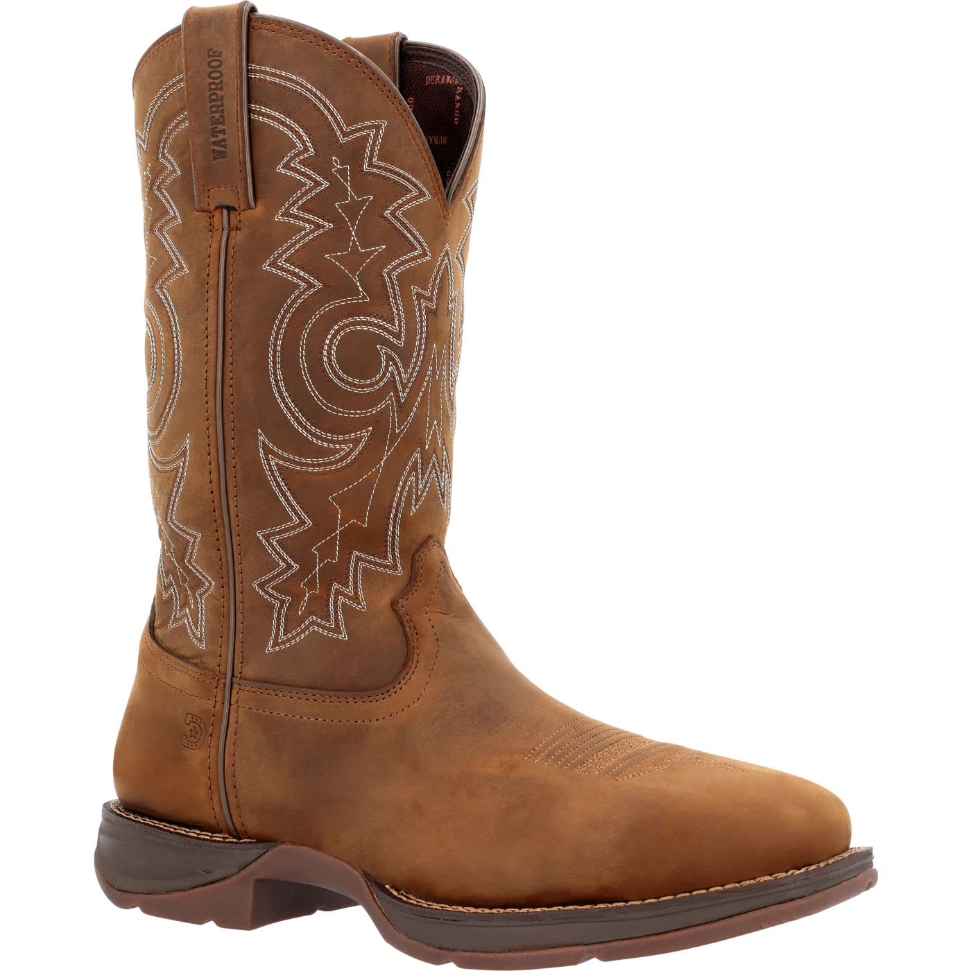 Durango Men’s Rebel Work Western Boot, Brown, 11.5