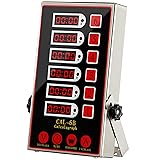 EVEDMOT Commercial 6 Channel Kitchen Timer, Digital
