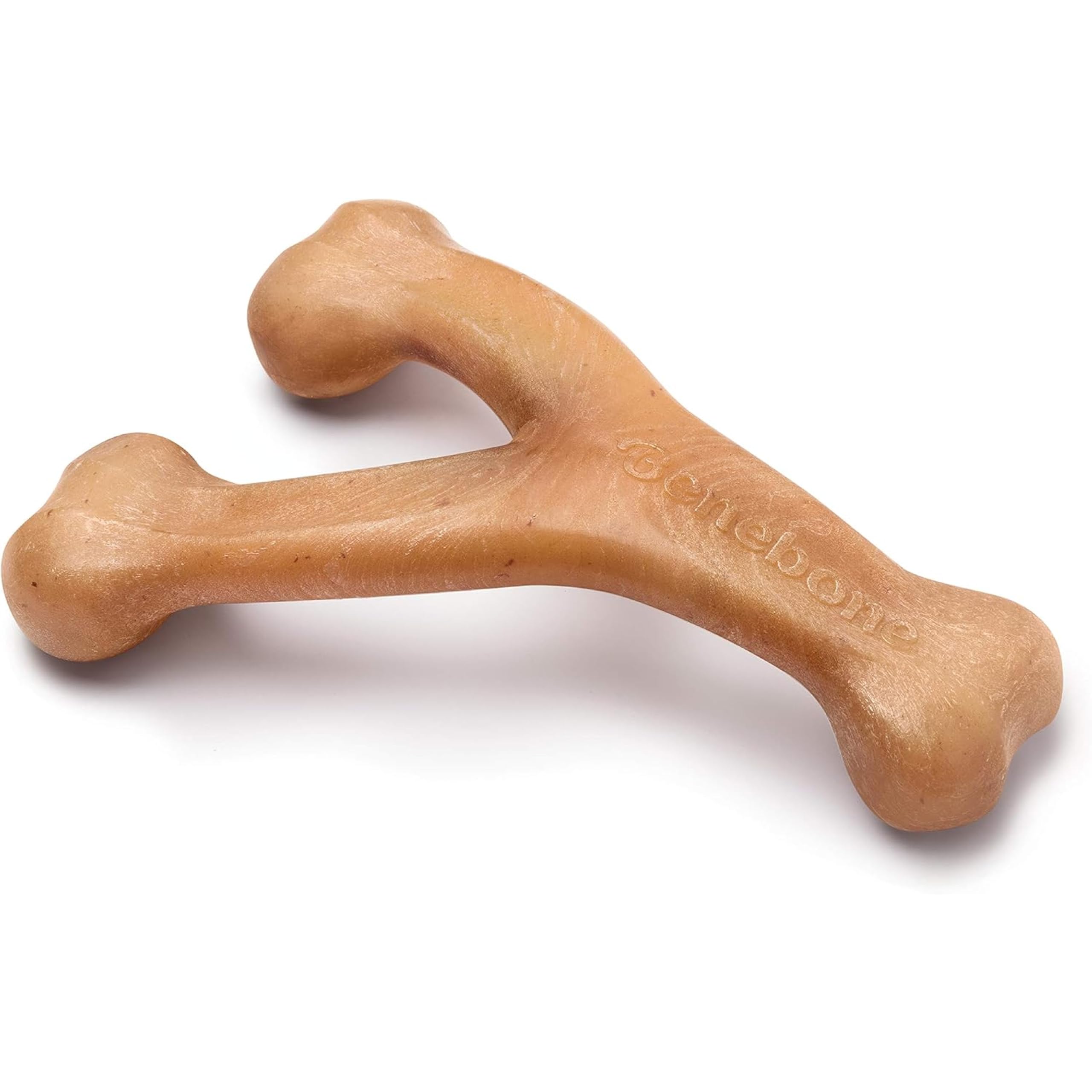 Benebone Indestructible Wishbone Dog Chew Toy for Aggressive Chewers, Long Lasting Tough Boredom Breaker for Dogs, Real Chicken Flavour, For Giant Dog Breeds, Made in the USA.