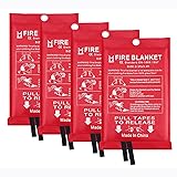 Emergency Fire Blanket for Home - 3.3ft x 3.3ft