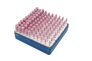 Yasumai 100pcs Abrasive Mounted Stone Grinding Polishing Wheels Accessories Attachment Drill Bit Set for Engraving Cutting Bu