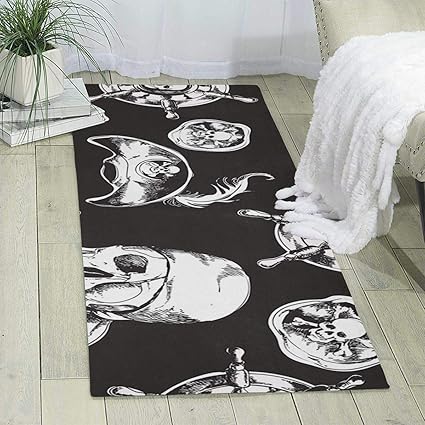 Amazon Com Elizadaisy Pirate Skull Motif Living Room