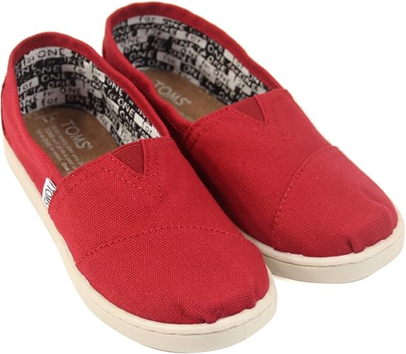 Amazon トムス Toms シューズ Canvas Youth Classics 0101c13 キッズ Red Canvas 21 5cm Y2 5 シューズ バッグ