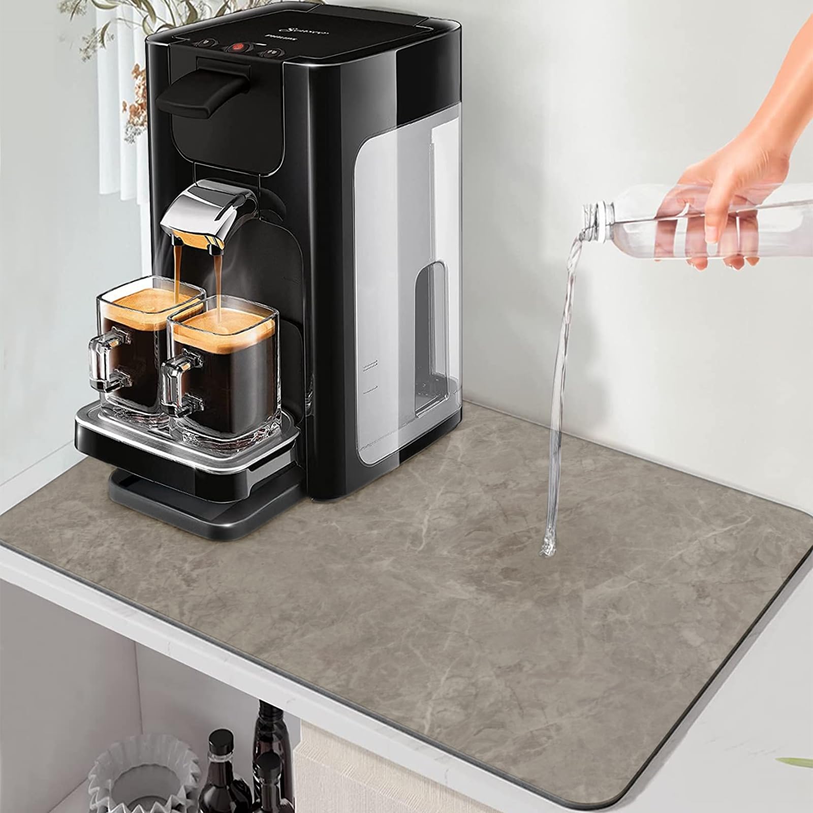 Coffee Maker Mat Accessories for Countertop