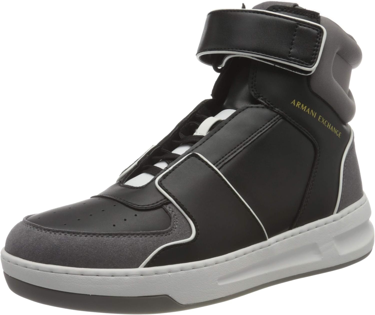Armani Exchange Men's High Top Bicolor Sneakers Amazon.co.uk Shoes & Bags