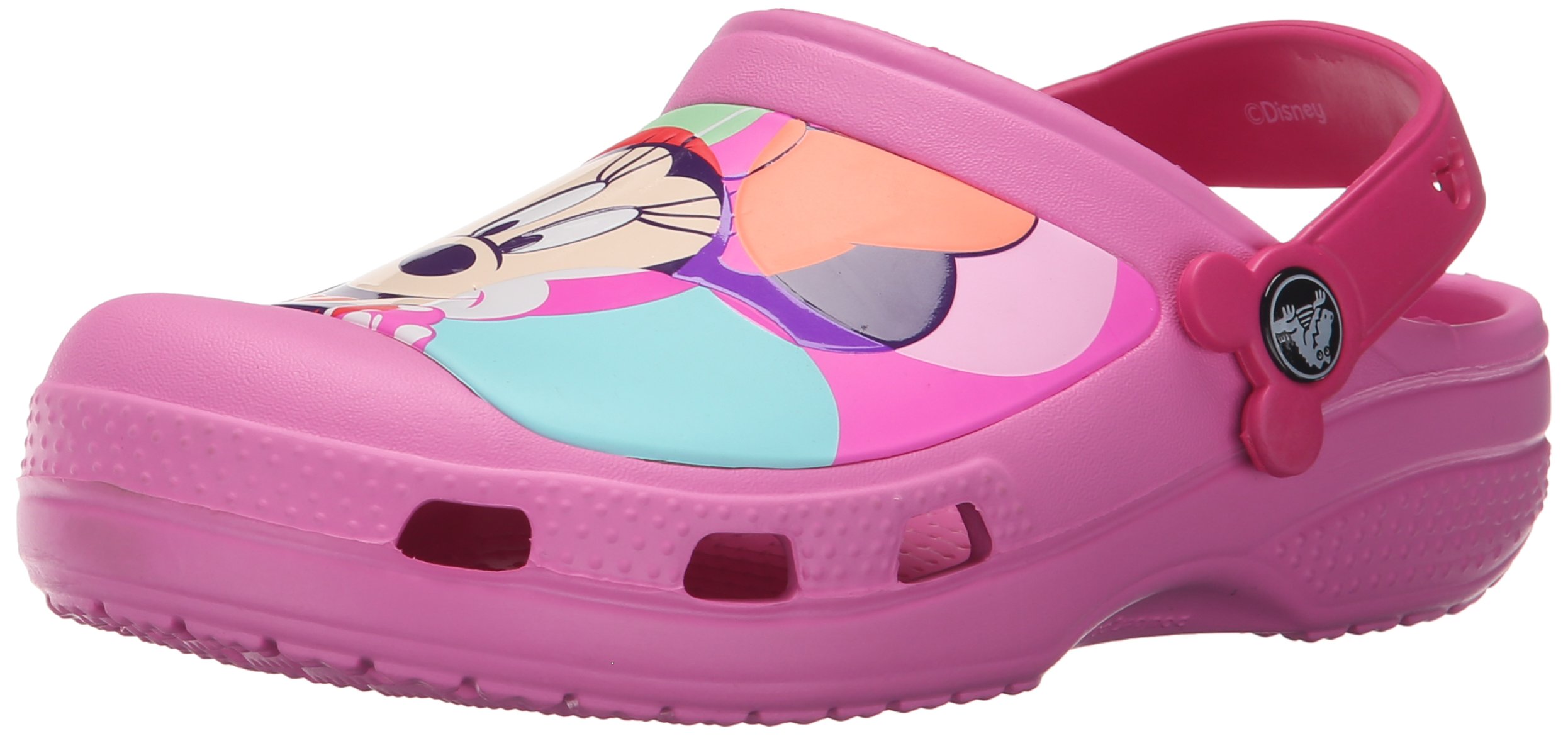 minnie mouse crocs with fur
