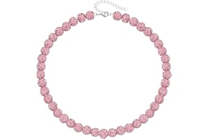 IDESIGN Ice Collection Necklace - Bling Necklace - Baseball Bling Necklace - Athlete Necklace Inspired Jewelry for Competitive Athletes, Stylish Sports Accessory