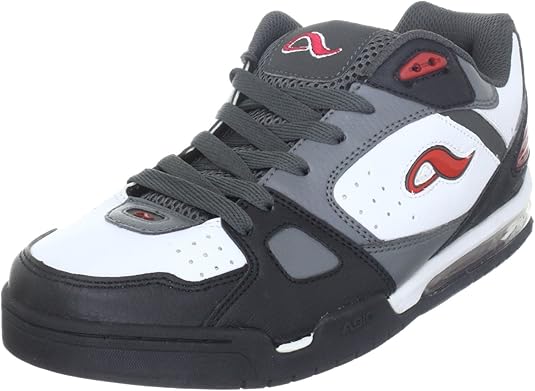 Adio Men�s Laser 2 White/Blk/Red Trainer 712449 6.5 UK