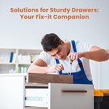 Gadget Planet Drawer Repair Kit Pack of 4 - Fix Sagging Drawers view 2