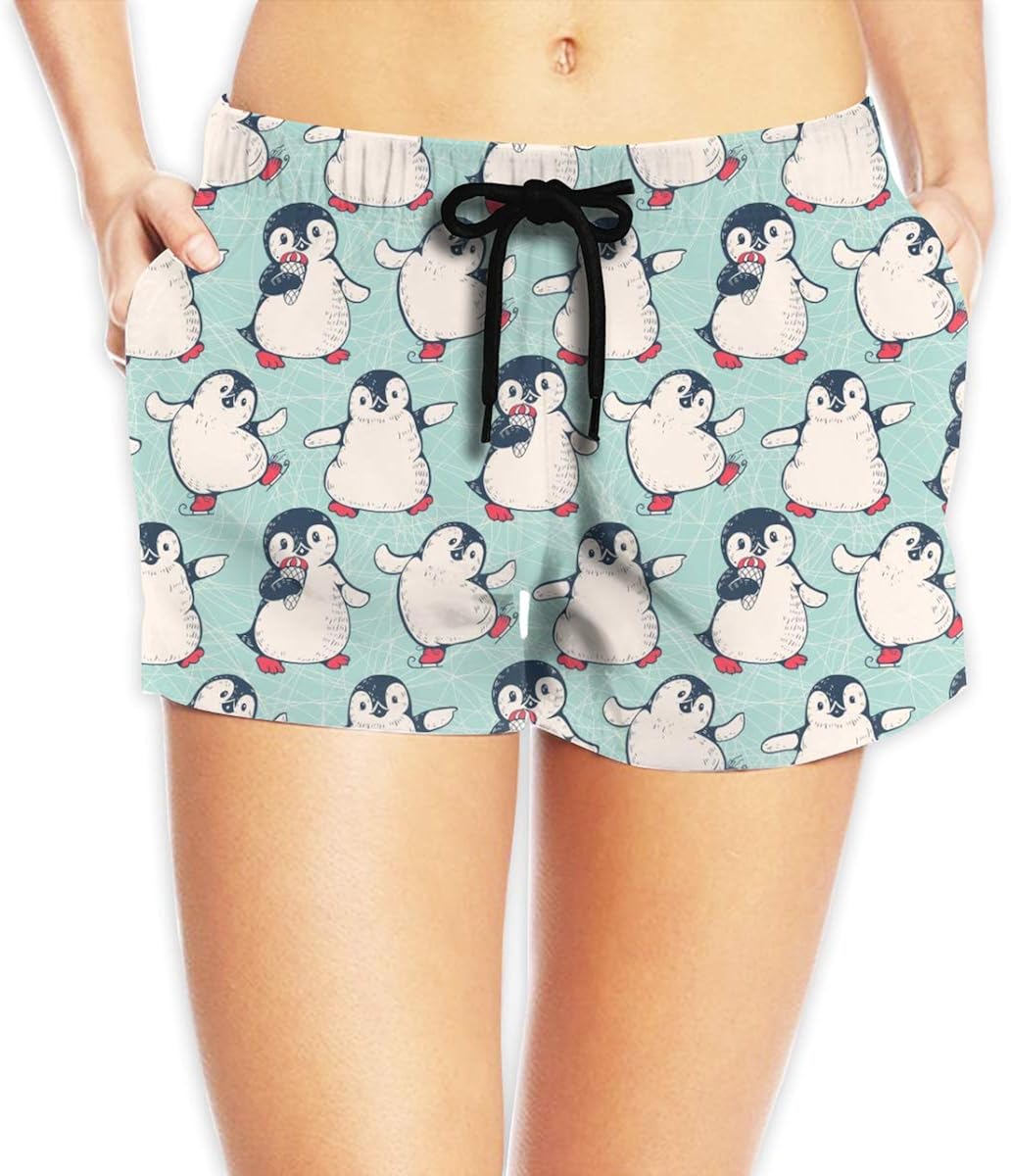 penguin shorts womens