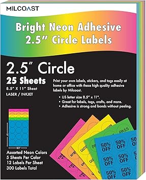 bright labels