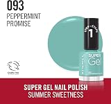Rimmel Super Gel Peppermint Promise 093 Nail Polish 12ml Glazed Finish view 4
