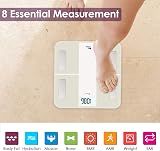 himaly Smart Body Fat Scale Digital Body Weight Bluetooth BMI 180 kg view 4