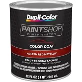 Dupli-Color Paint Shop Finish System, Molten Red, 1 Quart