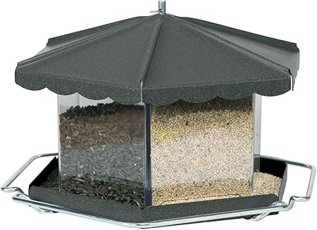 Amazon Com Homestead Triple Bin Party Bird Feeder Oil Rubbed