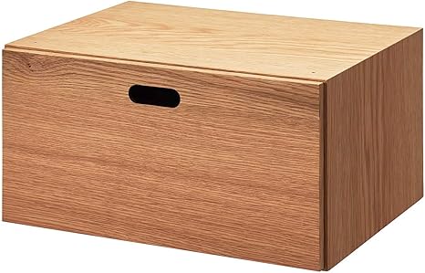 Amazon 無印良品 スタッキングチェスト ハーフ 引出し 1段 オーク材 幅37 奥行28 高さ18 5cm 収納ケース ボックス オンライン通販