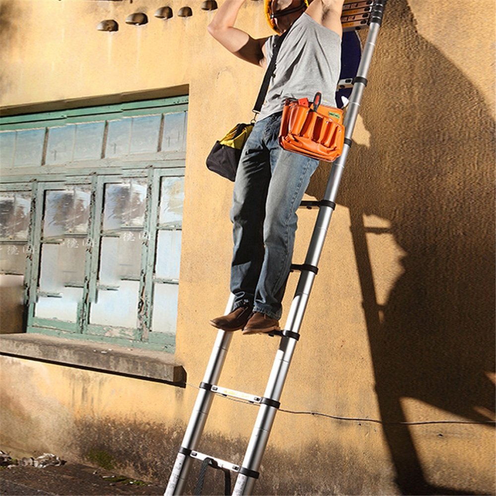 DIY & Tools 320cm A Frame Ladder SAILUN Telescopic Ladder Aluminium