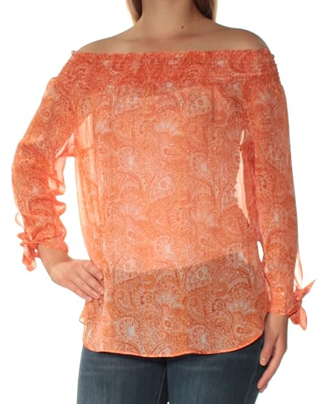 michael kors pants womens orange