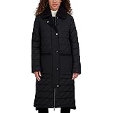 Andrew Marc womens Maxine Long Quilted Puffer Coat
