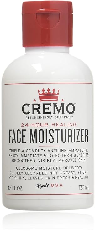 cremo face moisturizer
