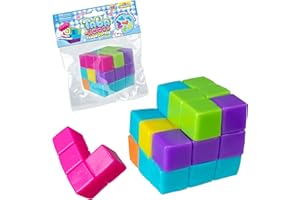 ORB Tabalicious Squish N' Stack Puzzle Cube Squishy Toy