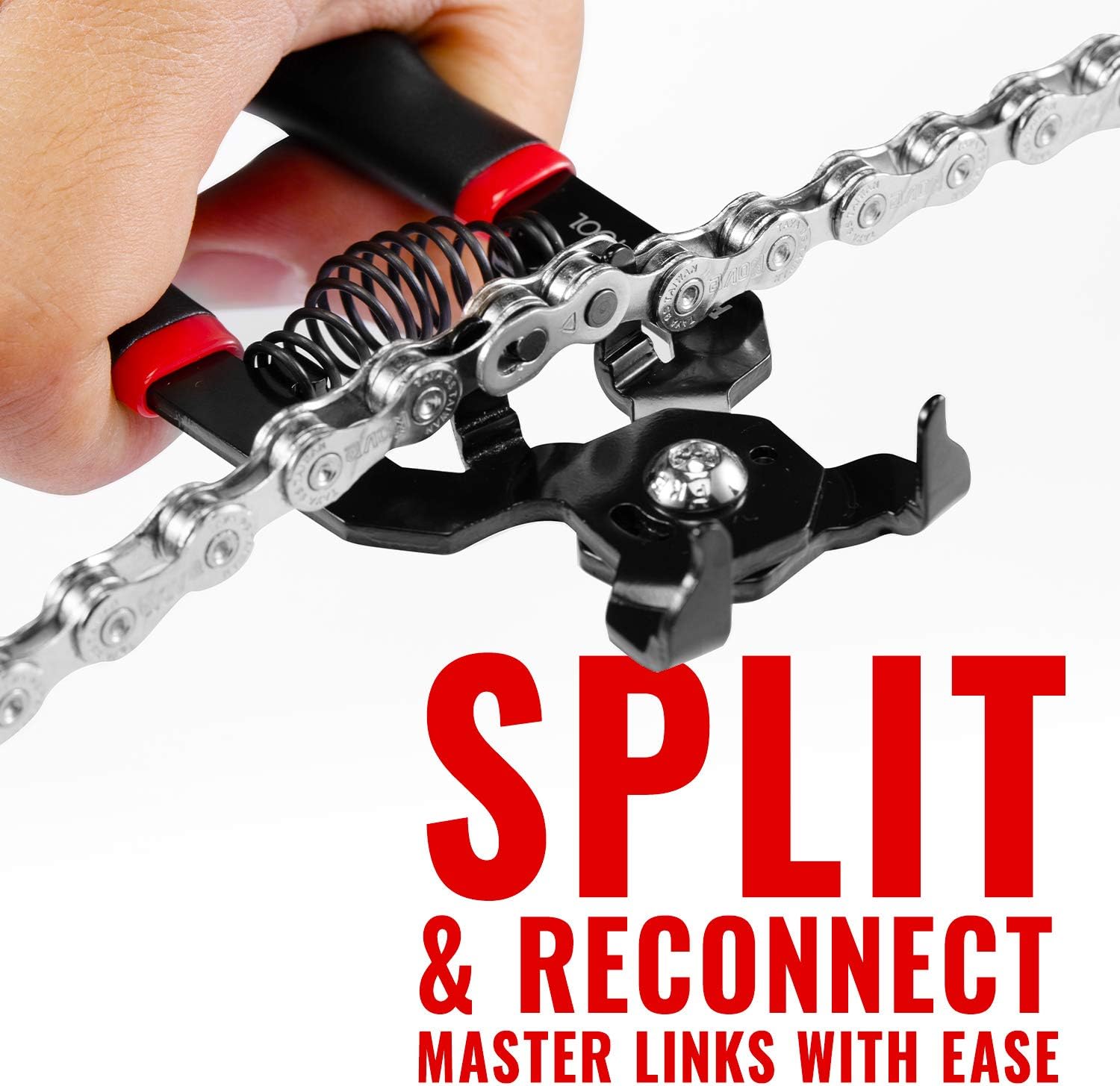PRO BIKE TOOL 2-in-1 Master Link Chain Pliers - Replace Chain Links - All Speed Chains, Missing Links - Quick & Easy - Bicycle Repair Kit for Road and Mountain Bikes: Home Improvement