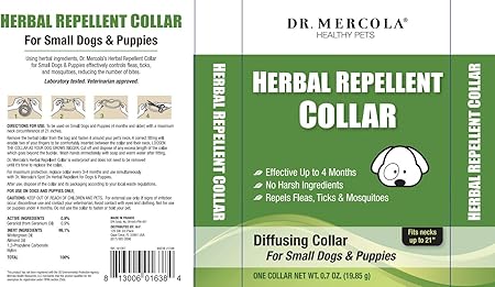 dr mercola herbal repellent collar