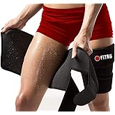 Fitru Premium Thigh Trimmers for Men & Women - Body Wrap Sauna Waist Trainer for Your Legs