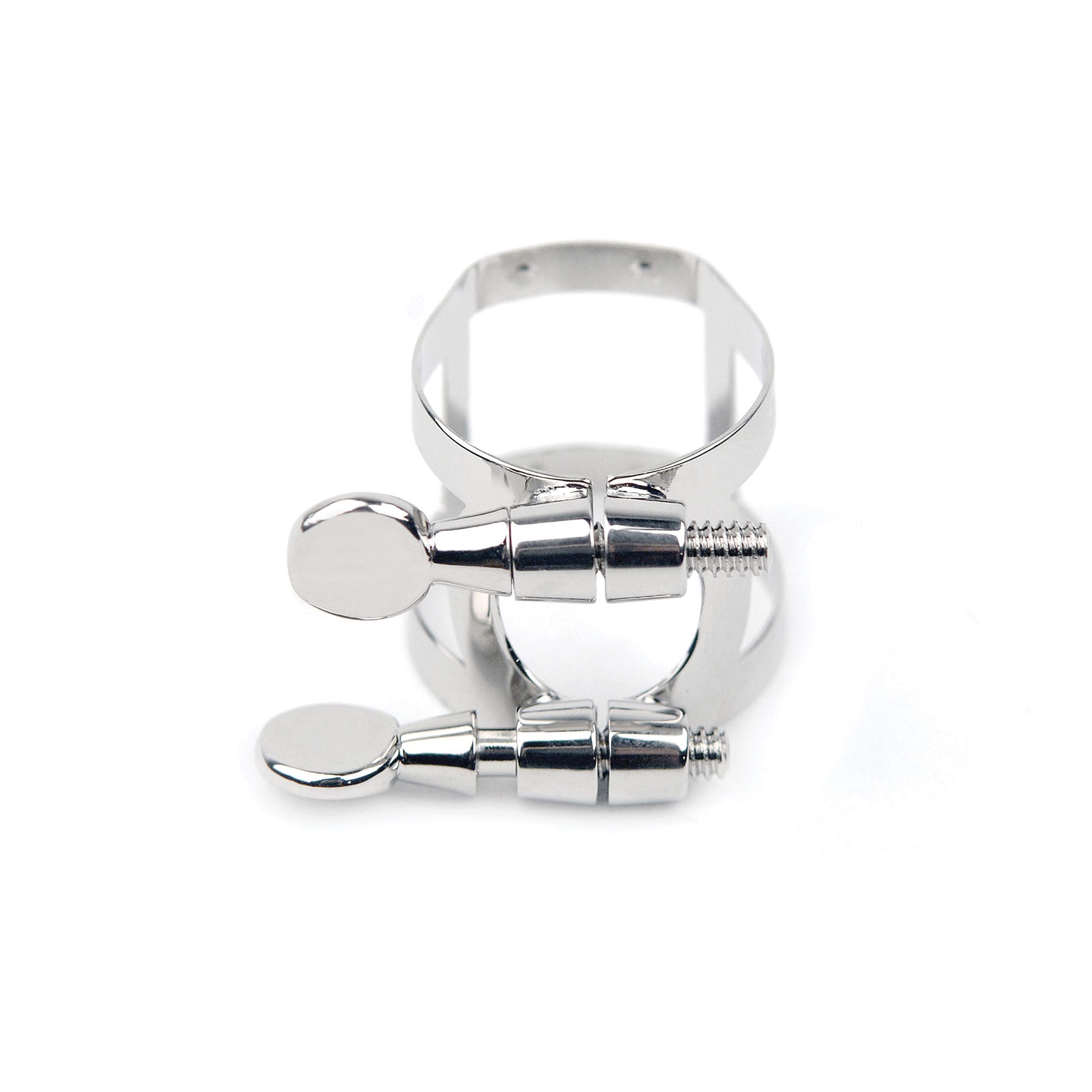 Photo 1 of D'Addario Rico Ligature, Bass Clarinet, Nickel (RBC1LN)