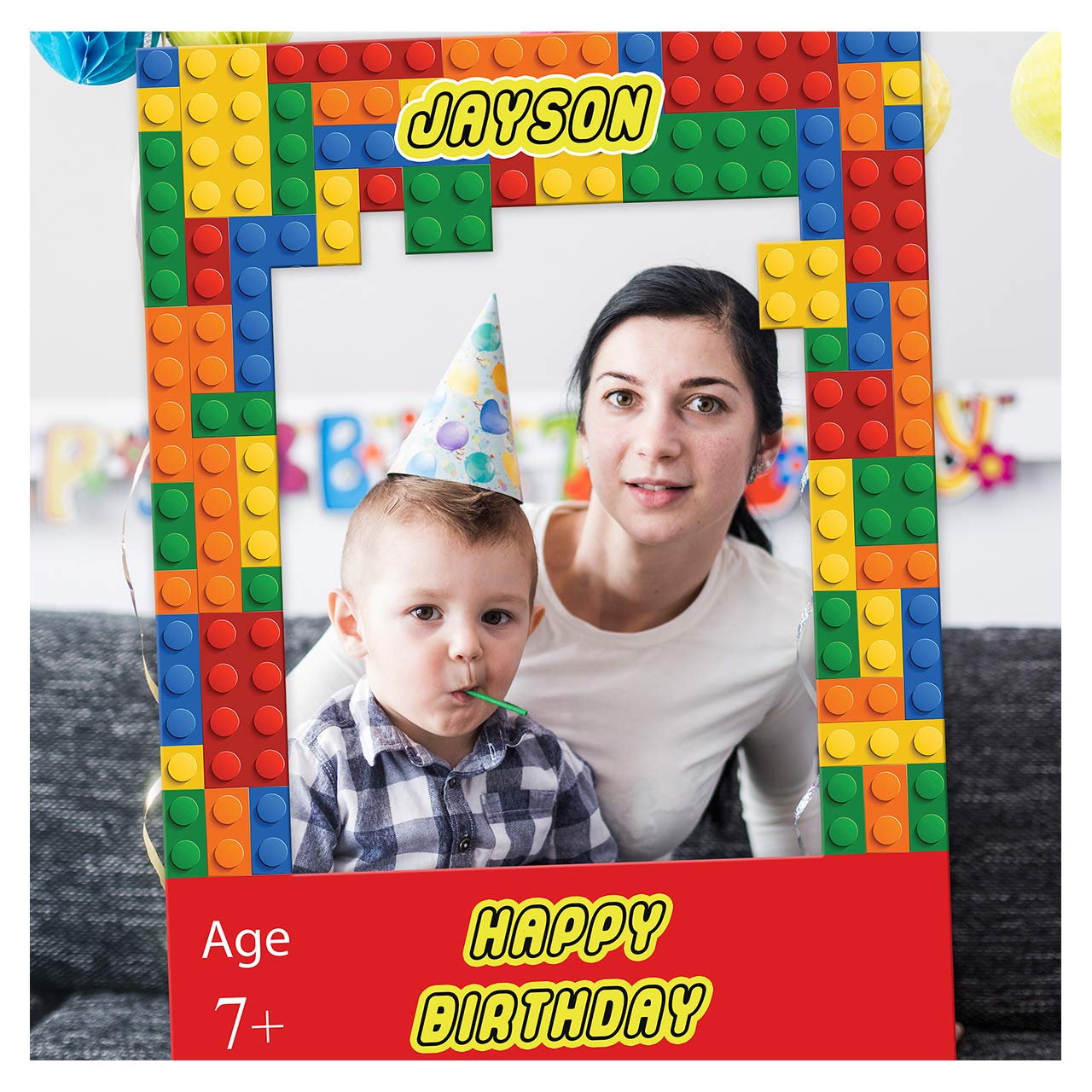 building blocks theme party