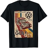 Volkswagen Golf GTI MK1 Retro Art 1976 T-Shirt