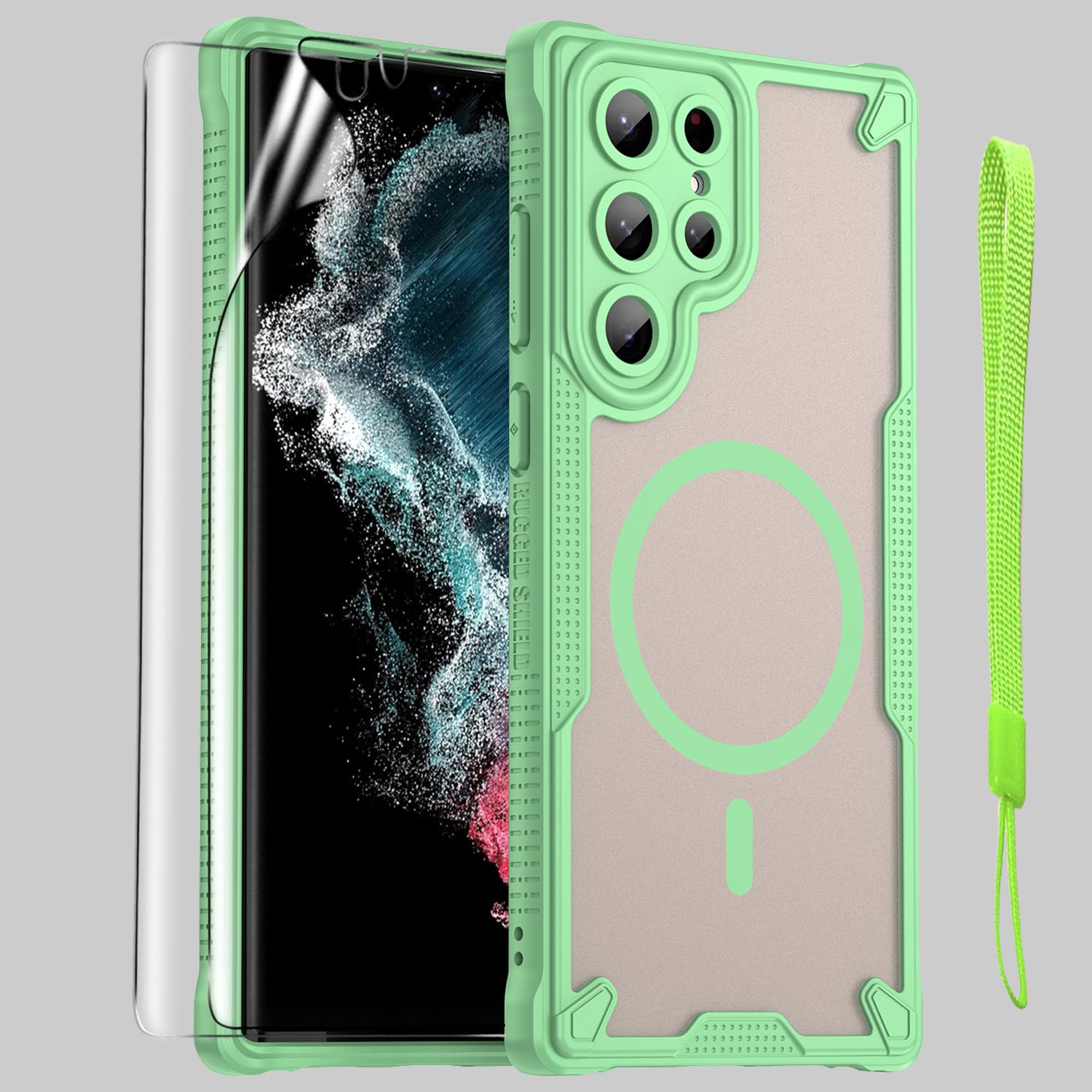 Htlhpxx for Samsung Galaxy S22 Ultra Case with