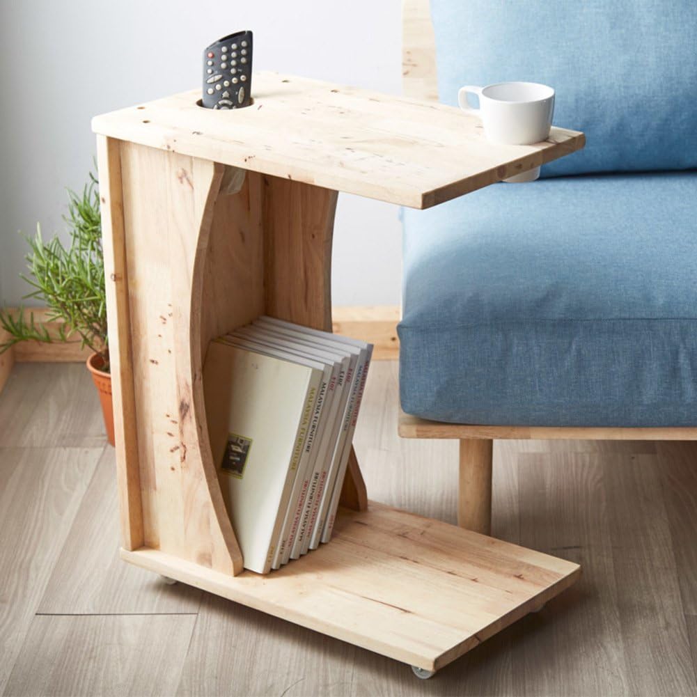 Amazon Com Furniture Magazine Table Living Room Side Tables Reader S End Table Magazine Rack By Sofa Modern Coffee Snack Table For Living Room A 50x30x61cm 20x12x24inch Home Kitchen