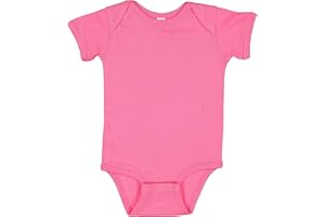 Rabbit Skins Rabbit Skins Baby Bodysuit Girl & Boy | Newborn 0-3 Months to 24 Month Toddler, Snap Easy Closure (4400)