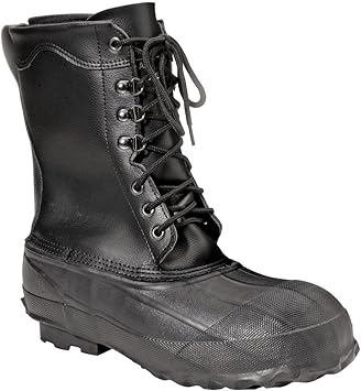 steel toe pac boots