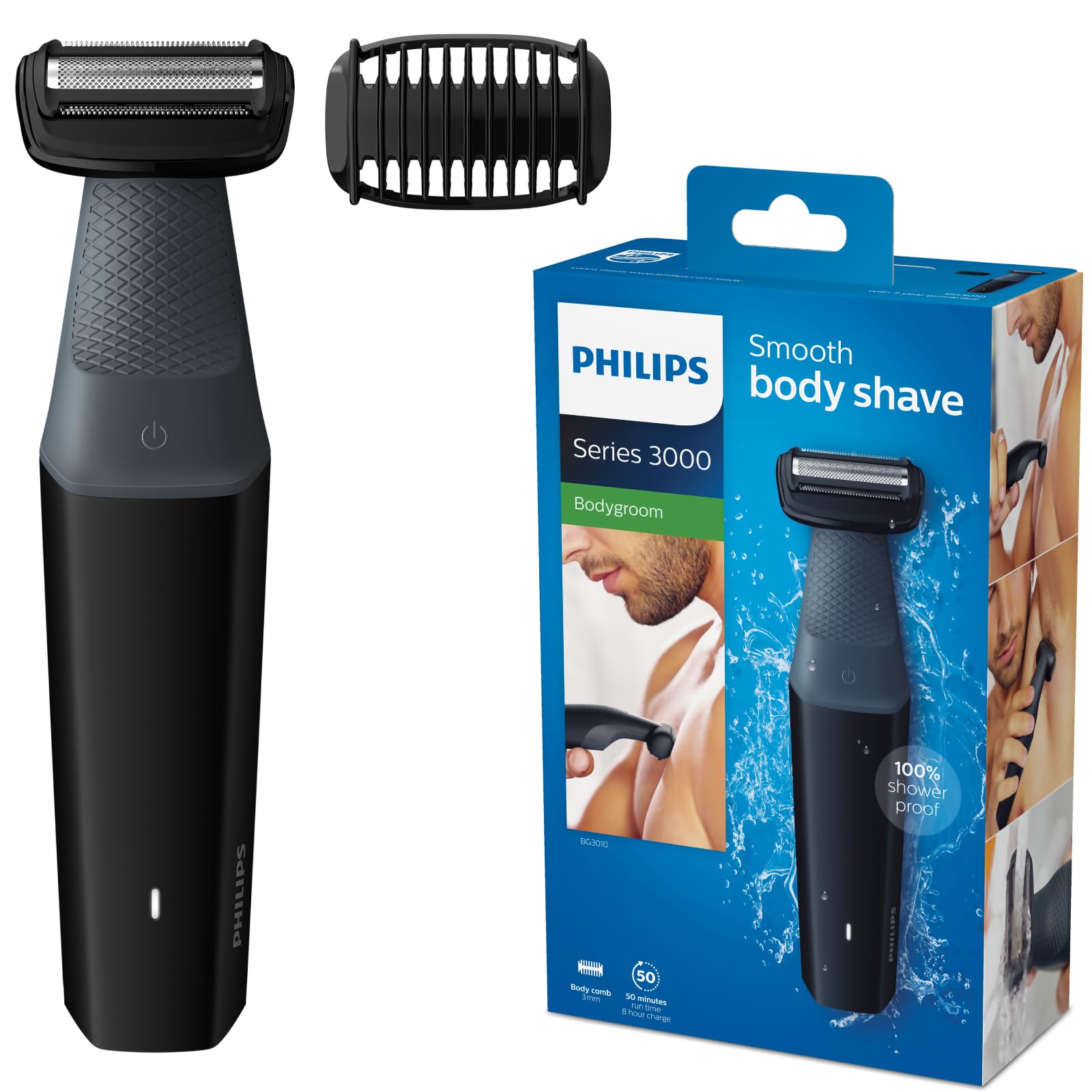 Philips Series 3000 Showerproof Body Groomer with Skin Comfort System - BG3010/13 — image 1