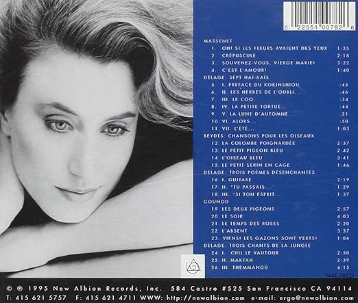 Oiseau Bleu Chansons De Massenet Delage Beydts Gounod