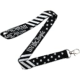 We The People Lanyard - 4th of July Independence Day United States Constitution Keychain Badge Holder
