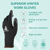 Ansell ActivArmr 97-631 Thermal Cold Work Gloves PVC Coated Insulated XS view 2