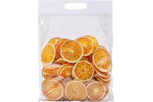 GENERIC Natural Dried Orange Slices Bulk,Approx 98-102 pcs,Dehydrated Orange Slices For Cocktails,Cake Decor,DIY Crafts,Fruit Tea,Christmas Garland & Baking,Dried Oranges Sugar Free & No Addtives(15.8oz/450g)