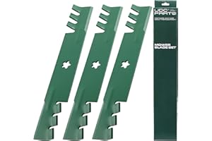 UDC Parts Gator Mulching Blades 173921 48 Inch/Fits Husqvarna, Poulan Replaces OEM no. 532173921 2748GLS GTH2548 YTH1848XP YTH2148 YTH2348 YTH2448 YTH2748 PB20VA48 PB23H48YT / 3 Pack